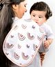 Theoni Cotton Muslin 3Layer burpy bib-Hawaiian Rainbow