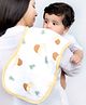 Theoni Cotton Muslin 3Layer burpy bib-Woody tiger