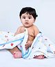 Theoni 100%  Cotton Muslin Snuggle Balnket-Holiday Hues