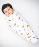 Theoni 100% Cotton Muslin Swaddle-Woody tiger