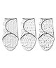 Infancy Dreams Baby Cotton Swaddle Wraps - Grey Edition