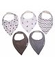 Infancy Dreams Bandana Baby Bibs - Grey Edition