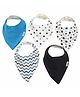 Infancy Dreams Bandana Baby Bibs - Blue Edition