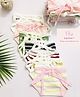 Fareto  New Born Baby 24 Single Layer Hosiery  Super Soft Cotton Nappies  Washable  (0-6 Months)