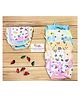 Fareto New Born Baby 12 Single Layer Super Soft Cotton Nappies Washable - Colour and design may vary