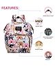 Babymoon Multifunction Backpack Style Maternity Teddybear Print Diaper Bag - Multi