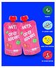 Happa Organic Baby Food Apple Puree | 100% Fruits | No Sugar, Milk Powder, Preservatives | 2 Packs | 6M+ (100g Each)