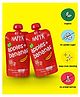 Happa Organic Baby Food Apple & Banana Puree | 100% Fruits | No Sugar, Milk Powder, Preservatives | 2 Packs | 6M+ (100g Each)