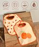 Mi Arcus Fruits Printed Cotton Weaning Bibs  Water Resistant Washable Pack of 2