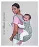 Mi Arcus 4-in-1 Multifunctional Baby Carrier with  Breathable Mesh, Adjustable Padded Straps, Hip Seat, and Attached Head Support Cushion  Green