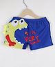 PASSION PETALS Fish Printed Trunk - Blue & Yellow