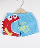 PASSION PETALS Fish Printed Trunk - Light Blue & Red