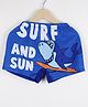 PASSION PETALS Shark Printed Trunk - Blue