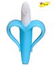 Joy Buzz Banana Shaped Teething Toothbrush - Blue