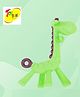 Joy Buzz Giraffe Shape Silicone Teether - Green