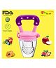 Joy Buzz Ultra Care Silicone Fruit & Food Nibbler Feeder - Purple