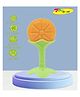 Joy Buzz Orange Shape Silicone Fruit Teether