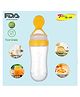 Joy Buzz Squeezy Silicone Food Feeder - Yellow