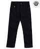 US Polo Assn Cotton Knit Full Length Solid Coloured Jeans - Black