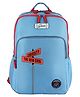Gear Ambition 37l Large Water Resistant School Bag/casual Backpack/daypack/kids Bag/college Backpack Blue Red - Height 18 Inch