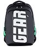 Gear Maxpro 45l Large School Backpack Grey Green Height 19 Inch