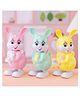 ADKD Rabbit Key Toys Colorful Key Wind up Key Toys For Kids Jumping Rabbit Toys Pack of 1 (Color May Vary)