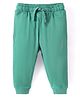 Doreme Single Jersey Knit Ankle Length Lounge Pant  Solid Colour - Castle Green