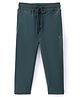 Doreme Single Jersey Knit Full Length  Lounge Pant Solid Colour -  Deep Green