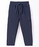 Doreme Single Jersey Knitted Full Length Lounge Pant Solid Colour - Dallas Navy