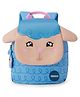 American Tourister Coodle 3.0  Sheepy Backpack Blue (Age - 18 Months to 3 Years) - 11.4 Inches