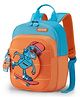 American Tourister Yoodle 3.0 Backpack Orange and Blue (Age - 18 Months to 3 Years) - 11.4 Inches