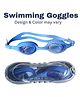 BitFeex Swimming Goggles UV Protection Anti Fog Silicone Strap Perfect fitting - (Design & Color May Vary) Pack of 1