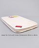 Babyhug High Density Soft Foam Baby Mattress Floral Print - Off White
