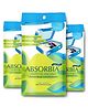 Absorbia Moisture Absorber Sachets - Family Pack of 3 | 200ml absorption | Dehumidifier - Fights Moisture & Odors