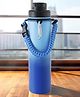 UMAI Stainless Steel Water Bottle|Vacuum Insulated Flask Water Bottles with Rope and Carabiner for Outdoor Adventures, Fitness Activities, Daily Commute|Hot and Cold Water Bottle | 720ml | Blue-Aqua