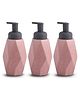 UMAI Stoneware Soap Dispenser - Bathroom & Kitchen Set - Liquid Sanitizer - Ceramic Handwash Bottle