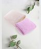 Microfiber Bath Towel Pack - Soft Absorbent Quick Drying - Pink+Beige/Beige+Pink - Pack of 4/2