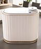 FUMATO UMAI 4L Dustbin w/ Smart Sensor Lid - Ideal for Home/Office Saves Space Controls Odor 3 Spray Modes (White)