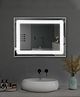 Plantex LED Bathroom Mirror w/ Sensor/3 Tone - Designer Mirror for Living Room/Bedroom - Rectangle Shape (18x24 inch)
