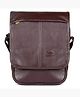 THE CLOWNFISH Regal Sling Bag, Sling Bag for travel, Sling bag for Men,Sling Bag For Women, Side Bag for Girls, Side Bag for Men, Messenger Bag, Tablet Bag (Redwood Brown)