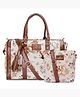 Clownfish Combo: Linda Sling Lorna Crossbody - White Animal Print; Ideal for College Girls! #ecommerce
