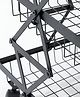 UMAI Collapsible Storage Organizer Baskets Five Layer | Kitchen Racks for Fruits & Vegetables | Foldable Storage | Black
