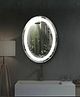 Plantex LED Bathroom Mirror with Sensor/3 Tone(White Light, Natural Light, Warm Light)/Designer Mirror for Living Room/Bedroom/Dressing Room Äì Oval Shape (18x24 inch)