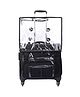 Clownfish Waterproof Dust Proof Transparent Suitcase Luggage Trolley Bag Protective Cover with Zipper Suitable for 17 inch Suitcase Trolley