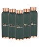 The Better Home Copper Water Bottle 1 Litre | With Anti Oxidant Properties |Boosts Immunity & improves Health| Copper Water Bottles 1+ Litre | 100% Copper Water Bottle | Teal(Pack of 5)