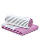 The Better Home 100% Cotton Turkish Bath Towel | Quick Drying & Absorbent | Lightweight & Soft (Pack of 2, Purple)