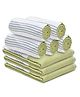 The Better Home Turkish Bath Towel Set: 8-Pack Green, 100% Cotton, Quick Drying, Lightweight & Absorbent