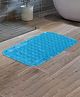 UMAI (66 * 37cm) Bathroom Door Mat | Bathroom Mat Quick Drying PVC Mats for Floor | Anti Skid Mat for Bathroom Floor | Shower Mats for Bathroom Anti Slip | Machine Washable- Dark Blue