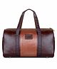 The Clownfish Splendour Unisex Synthetic 20 litres Brown Duffle Travel Bag (Brown)