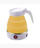 UMAI Foldable Electric Kettle - 600ml Silicone Body - Leak Proof Design - Portable for Travel - 600W Yellow